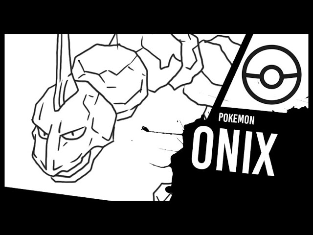 Onix pokemon coloring pages - Coloring pages 🎨