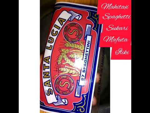 Jinsi Ya Kupika Tambi Spaghetti Za Sukari