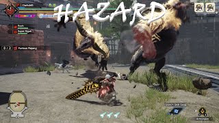Furious Rajang x2 (HAZARD) | Greatsword Solo Gameplay | MHRise Sunbreak