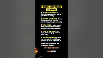 THE DECISION HACK: How to Help People Make Better Choices (Without Manipulation)...