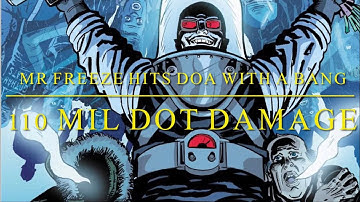 Mr Freeze Deals 110 Mil Dot in DOA | Boss Hbhq | No shared Artifact Bonus |H7 | Injustice 2 Mobile