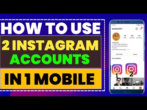 How To Use 2 Instagram Accounts In One Phone || How To Add Another Instagram Accounts