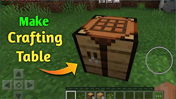 minecraft crafting table tutorial | minecraft crafting table kaise banate hain