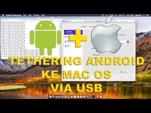 Mac OS - How To USB Tethering via Android to Your Mac Device