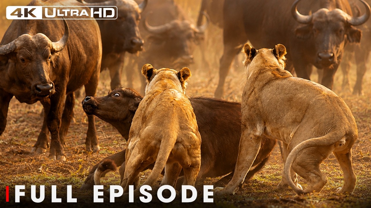 LION PRIDE | Hunting Africa's Deadliest Prey | FULL EPISODE | Wildlife Documentary
