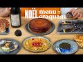 Mon menu craquage pour les ftes  caviar truffe homard saintjacques  tatin  menu 44