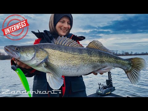 Zanderkant/Vlog: Wir angeln zum ersten Mal im Winter auf diesem See
