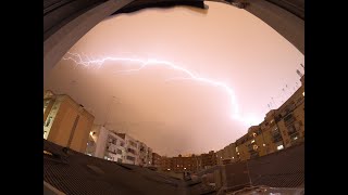 Timelapse tormenta en València, 15-9-021