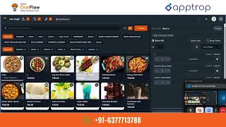 Restaurant POS Software ChefFlow Demo | Billing, QR Ordering & #restaurantmanagement System
