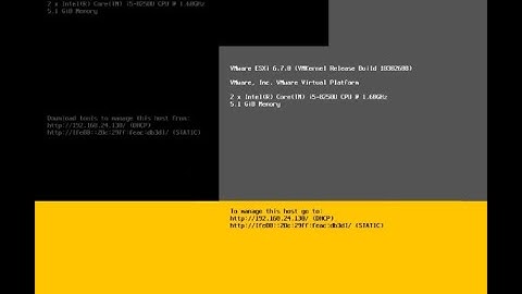 How to upgrade VMware Esxi 6.5 to Esxi 6.7 using ISO