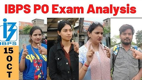 IBPS PO Prelims Exam Analysis 2022 | IBPS PO Pre Review  15th October @AwdheshRavi  Good Attempts