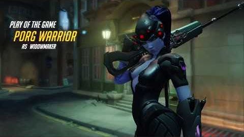 My first time getting play of the game with Widowmaker