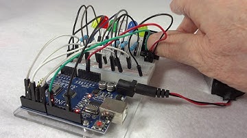 LEDs and Incremental Rotary Encoder Shaft Switch