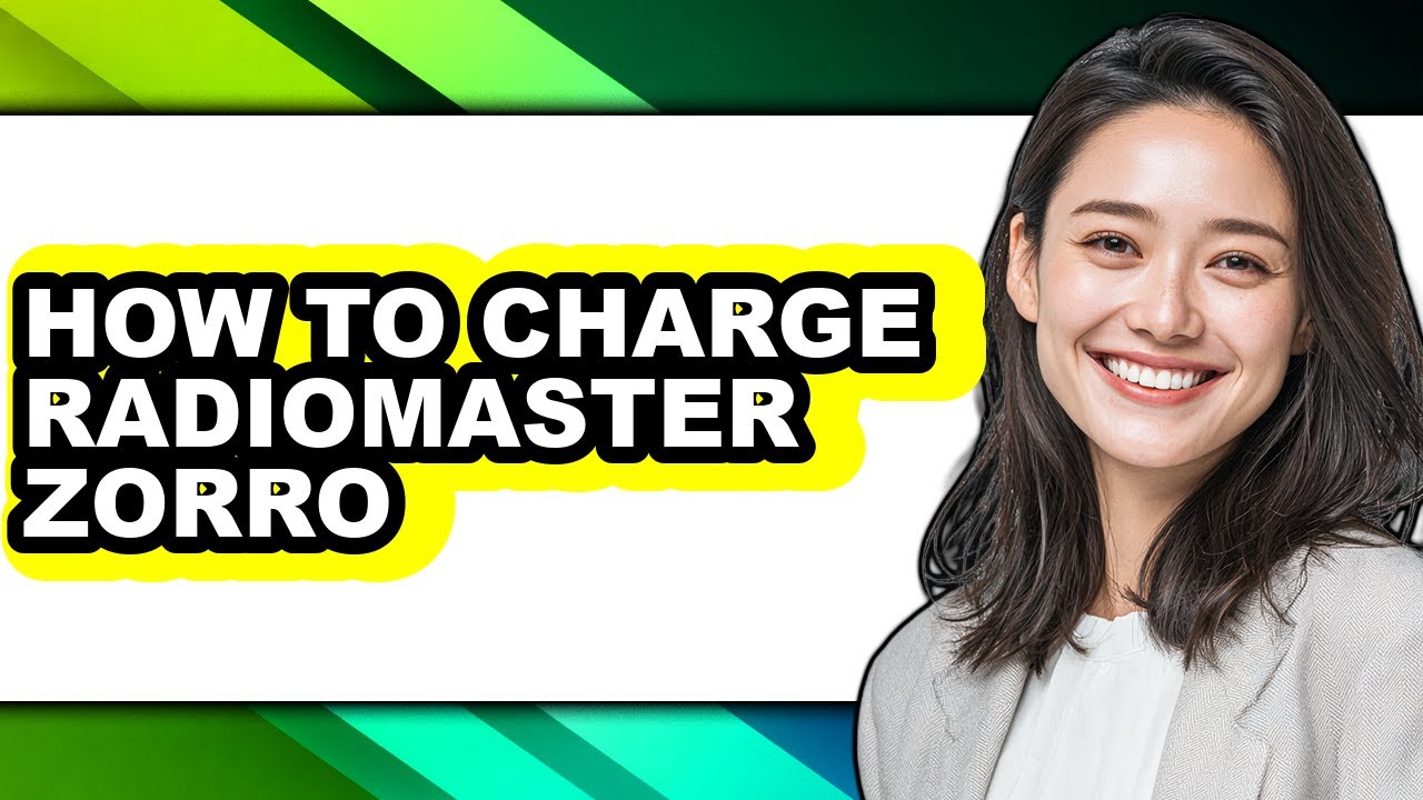 How to Charge Radiomaster Zorro - Easy Guide