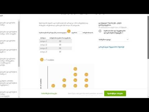 სურათიანი და სვეტოვანი დიაგრამების შედგენა 1