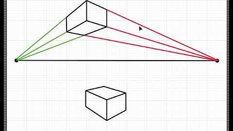 How to Draw Cubes Using 2-Point Perspective