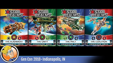 Star Realms: Command Decks — overview at Gen Con 2018