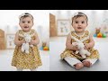 Beautiful Baby Dress/Yoke Baby frock with Lace Cutting and stiching Tutorial 