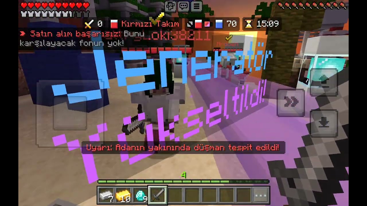 Minecraft bedwars serisi (PART 1)