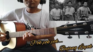 Video thumbnail of "Pok pok Pok Bujang Lapok_ Instrumental Guitar Cover By_ Ran Akustik"