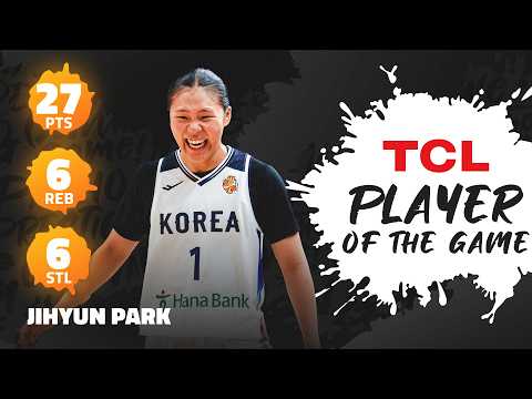 🇰🇷 Jihyun Park (14 PTS) | TCL Player Of The Game | KOR vs NGR | FIBA Women's Basketball WC 2026