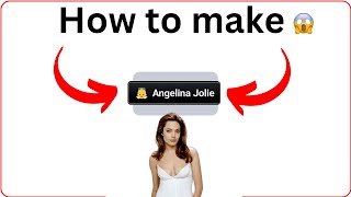 How to make angelina jolie in infinite craft