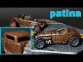 HOW TO PAINT a rusty patina the EASY way! | diecast modification