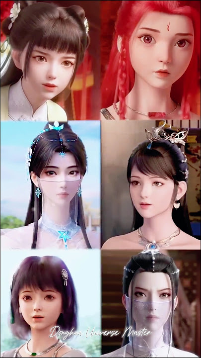 Yun Che's Wives🥰🥰 #against the gods #xia qingyue #chu yuechan #yun che #donghua #anime #shorts