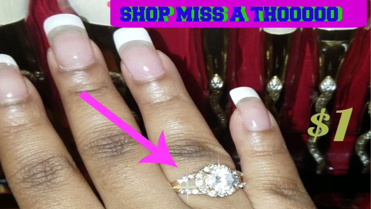 VERY PRETTY RING BLING FOR $1!!! | SHOP MISS A