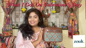 #ad | What I Got On Valentine’s Day | Gifting With Zouk This Valentines | #ValentineswithZoukYT