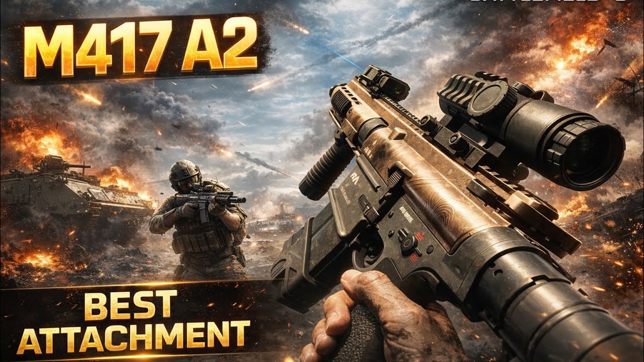 Battlefield 6/ Best attachment for M417 A2 meta