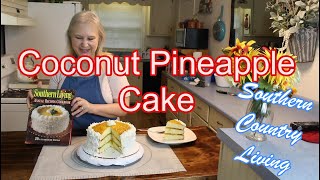 Coconut Pineapple Cake  --  Holiday Food Series  --  Made From Scratch