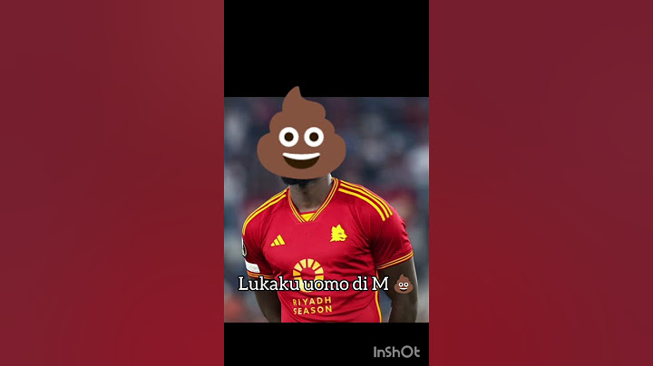 #lukaku #uomo #di💩 #calcio #inter #napoli #roma #chelsea #commenta #like #sabato