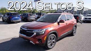 Athlete Statistics New Mars Orange 2024 Kia Seltos S at Parkside Kia