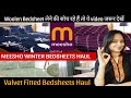 Meesho Woolen Bedsheet Haul, Heavy Woolen Fitted Bedsheet With Pilow Cover, VALVET BEDSHEETS HAUL