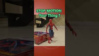 SPIDERMAN STOP MOTION YOUR THING? #Shorts