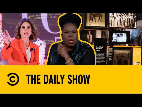Leslie Jones Calls Out Trump For 'Whitewashing History' In Museums | The Daily Show