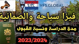 فيزا  شنغن هولندا/سياحة والضمانية/علاش الرد كيتعطل ونسبة الرفض والقبول 2023/2024????