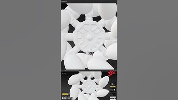 Mecanum Wheel - Vizcom compared to Tripo #vizcom #generativedesign #generativeai #cadsoftware #3d