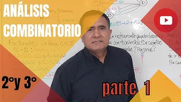 RAZONAMIENTO MATEMÁTICO - ANÁLISIS COMBINATORIO- 2° y 3° SECUNDARIA - PARTE 1