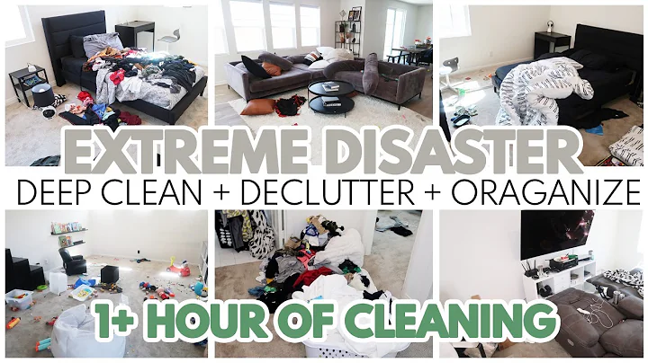 EXTREME DISASTER CLEAN WITH ME | MESSY HOUSE TRANSFORMATION | CLEANING MOTIVATION