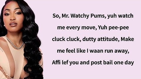 Shenseea - Puni Police (lyrics)
