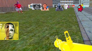 Nextbots Sandbox in Backrooms Shooter Gameplay 277 ,Sandbox Android Games  ios Walkthrough Simulator