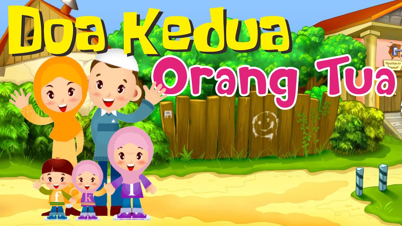 Doa Kedua Orang Tua Kartun  Anak Islami  YouTube 