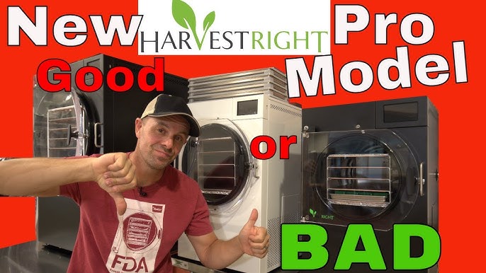 DON'T BUY a SMALL HARVESTRIGHT FREEZE DRYER! ---Unless You Want to Save  Money 