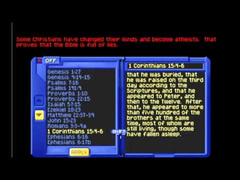 Maharene plays Captain Bible in Dome of Darkness Part 1