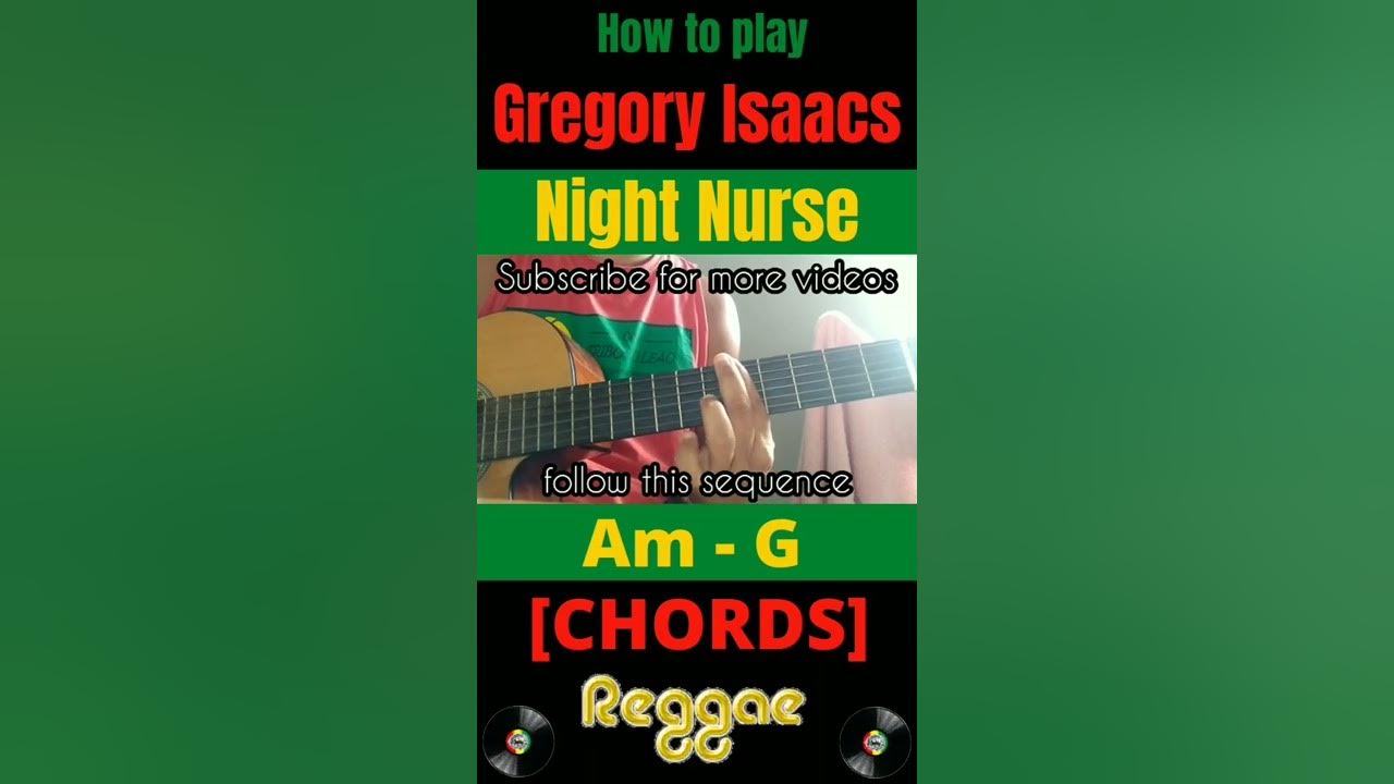 Gregory Isaacs Night Nurse How to play chords #shorts