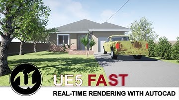 UE5 : Rendering a Dwg File Containing External References  (Continuation and Improved)