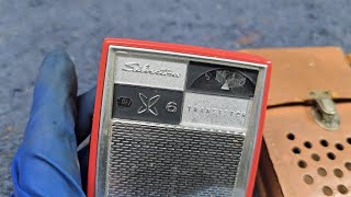 Download Lagu 1961 Sears Silvertone 6 Transistor Pocket Radio Repair  Model 1205 1206 1207 MP3