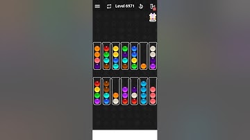 Ball Sort   Level 6971